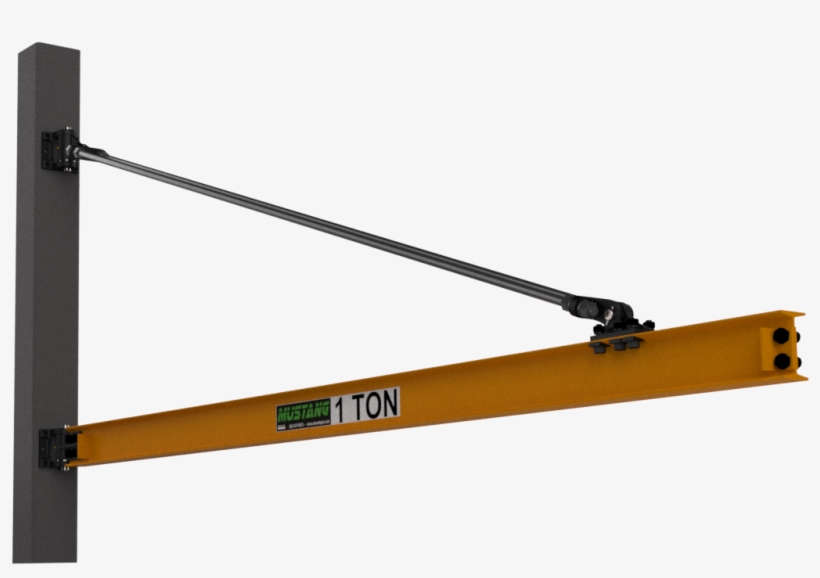 Mustang Wallmounted Tie Rod Style Jib Crane Fretsaw Free