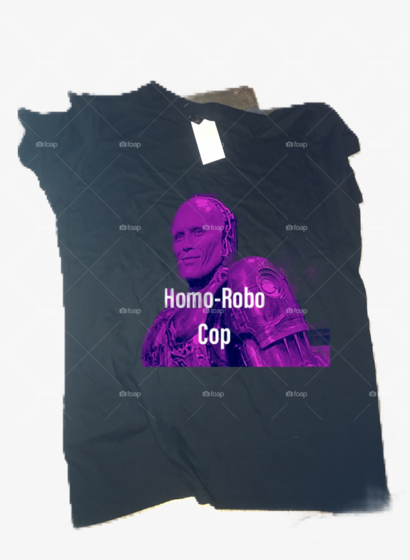 Super Homo Robo Cop - Paper Bag, transparent png #5533834