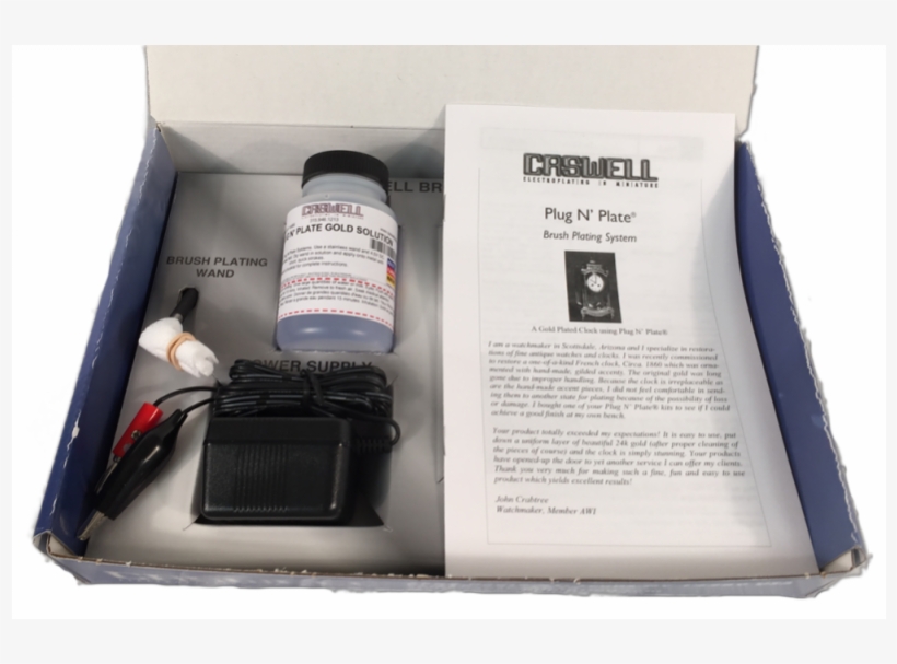 More Views - Plug N Plate Silver Electroplating Kit, transparent png #5534944