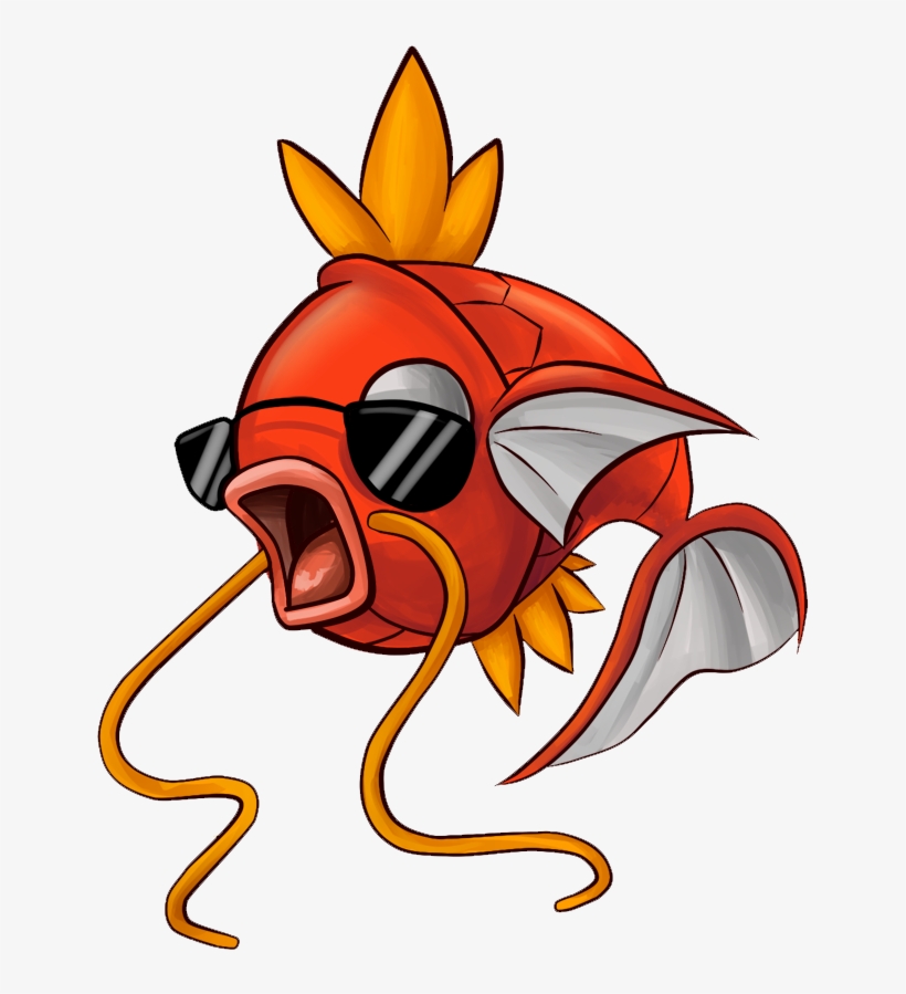 Cliqueá En La Barra Para Verla En Tamaño Original - Magikarp Thug Life, transparent png #5535006