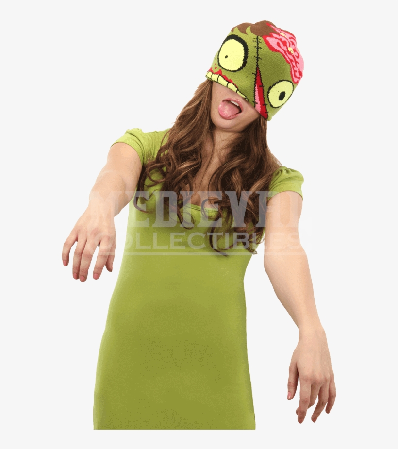 Zombie Beanie, transparent png #5535406