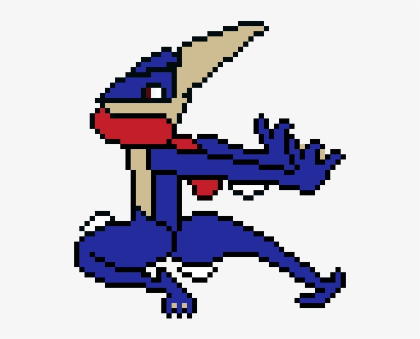 Greninja - Art, transparent png #5536647