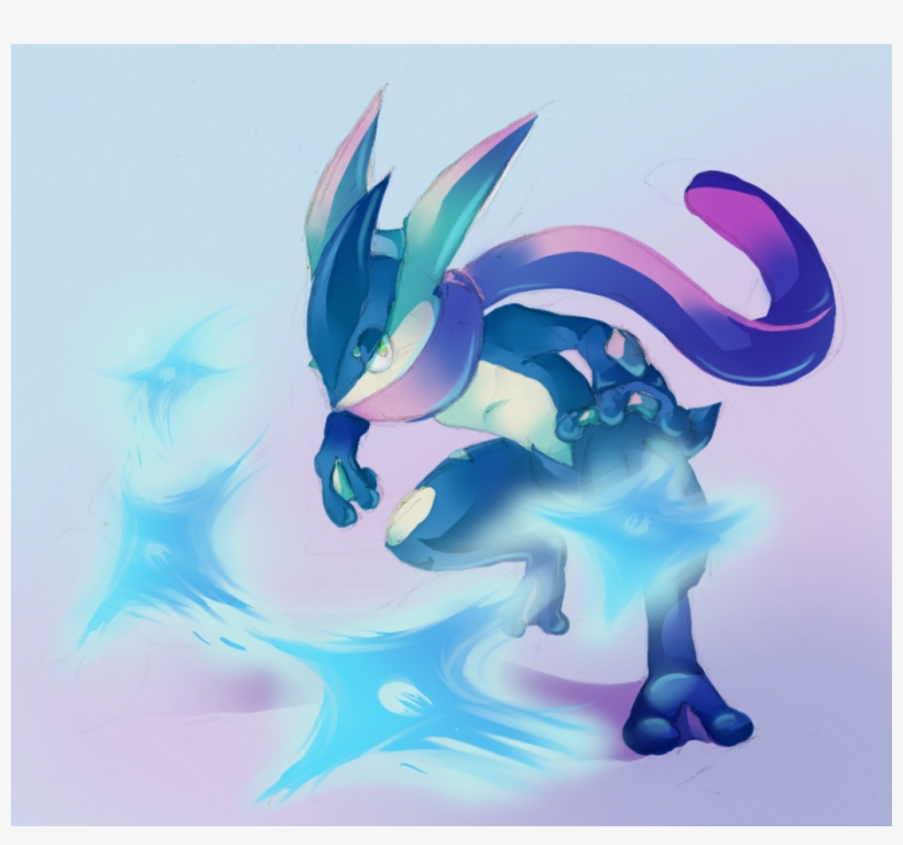 "gather 'round The Campfire " - Greninja, transparent png #5536813