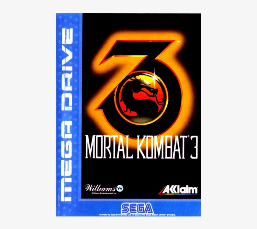 Mortal Kombat - Mortal Kombat 3 Mega Drive, transparent png #5536888