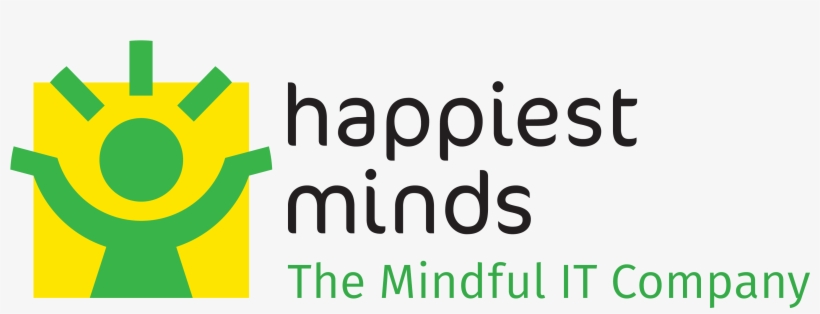 Happiestminds Logo Colour - Happiest Minds Technologies Pvt Ltd Logo, transparent png #5537007
