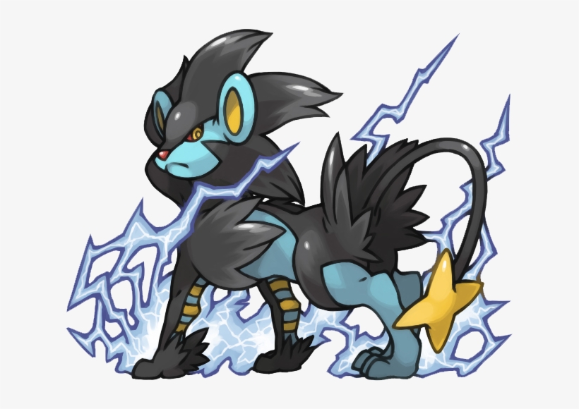 405 - Luxray, transparent png #5537243