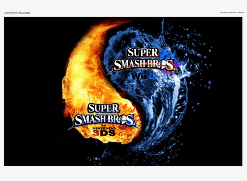 Super Smash Bros - Ice And Fire Wolf, transparent png #5537299