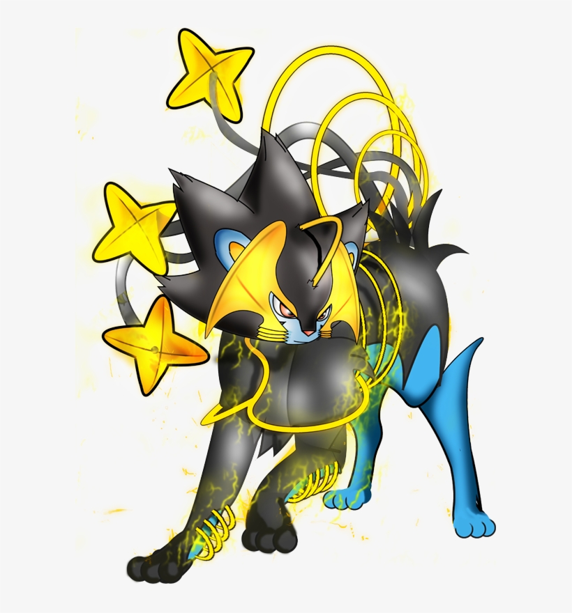 Luxray - Mega Luxray, transparent png #5537352