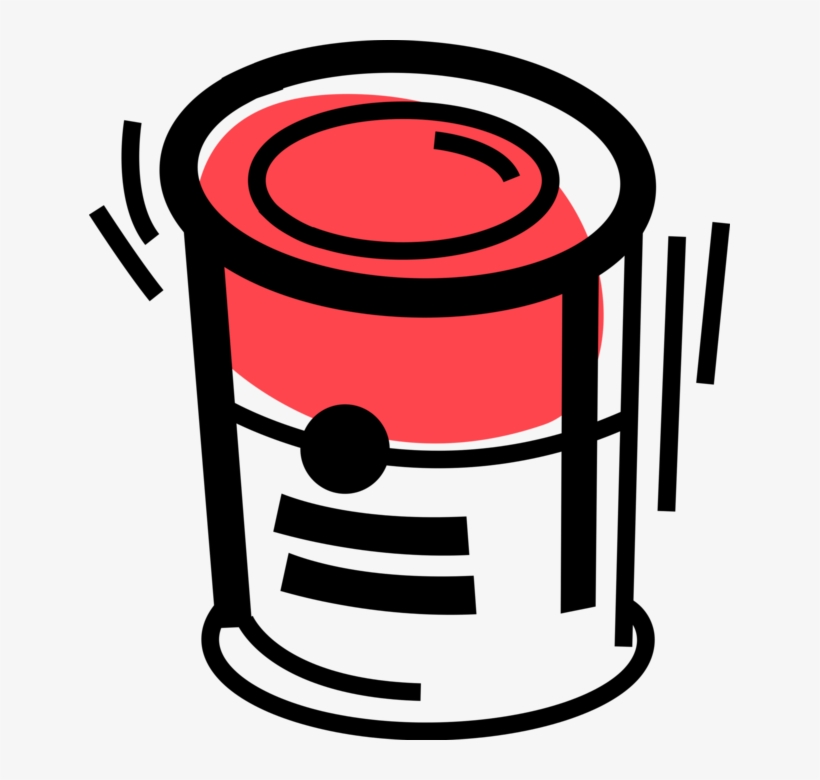 Soup Vector Image Illustration Of Tin Can - Can, transparent png #5538585