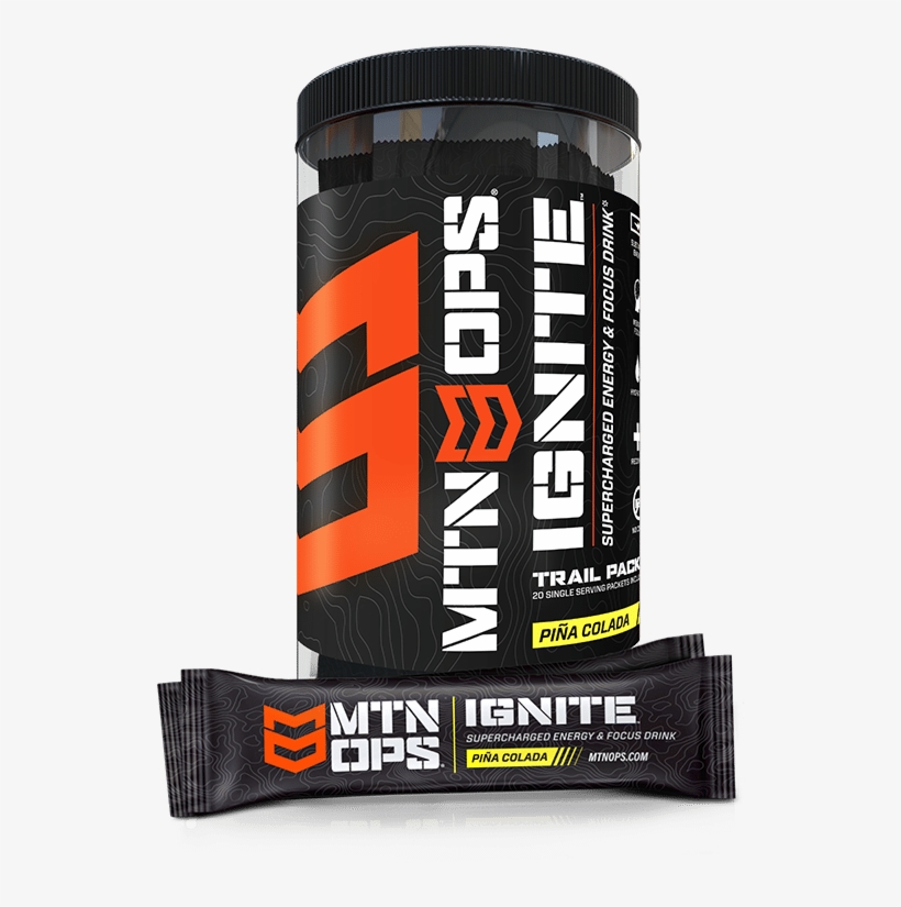 Undefined - Mtn Ops Ignite Energy & Focus Supplement Trail, transparent png #5538740