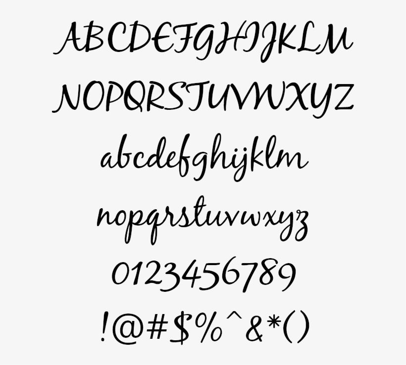 Script Or Brush Blackjack Example - Dctop Wall Decal Quotes Hello Laundry Pantry Restroom, transparent png #5539085