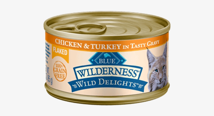 Blue Buffalo Wilderness Wild Delights Grain Free Flaked - Blue Wilderness Wild Delights Adult Grain-free Meaty, transparent png #5539137