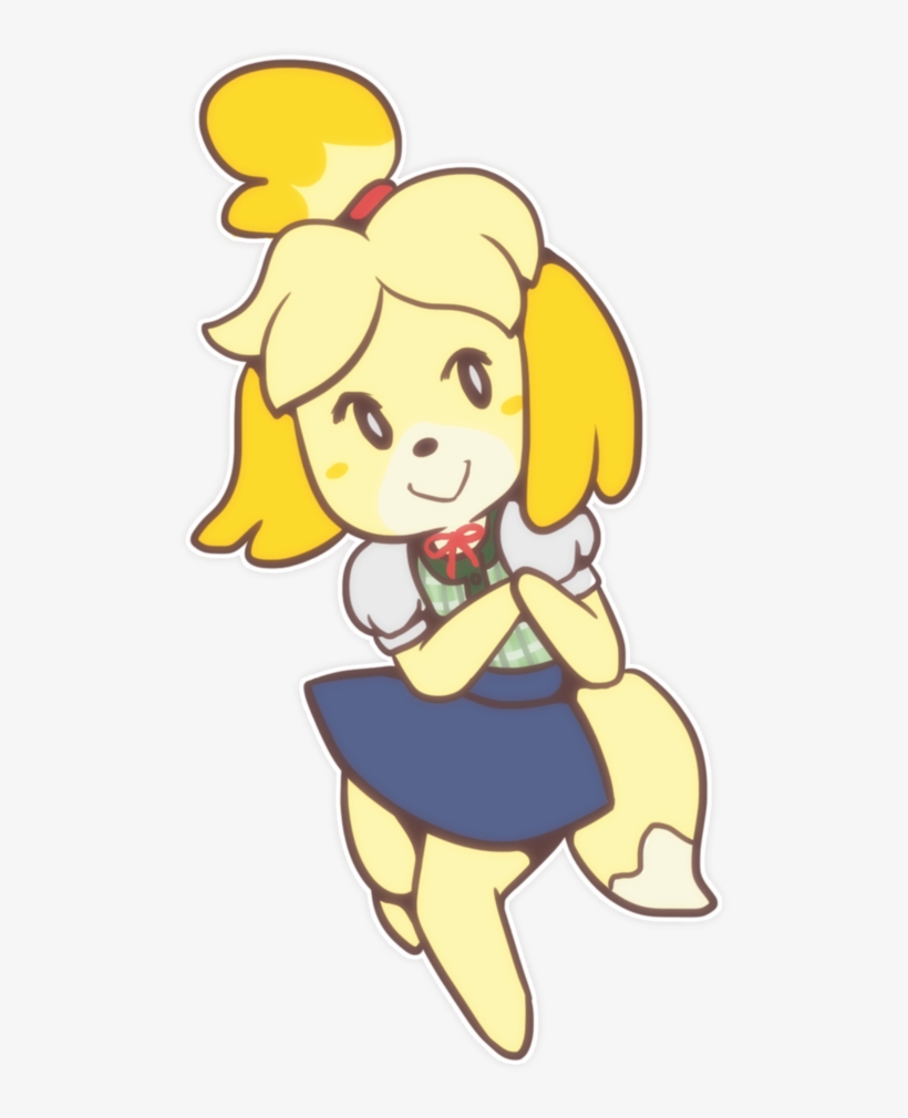 Report Abuse - Isabelle Animal Crossing Drawing, transparent png #5539341