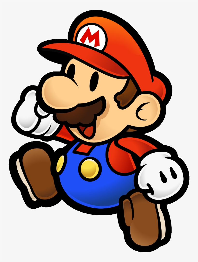 Mario 1 Pmtmo - Paper Mario, transparent png #5539587