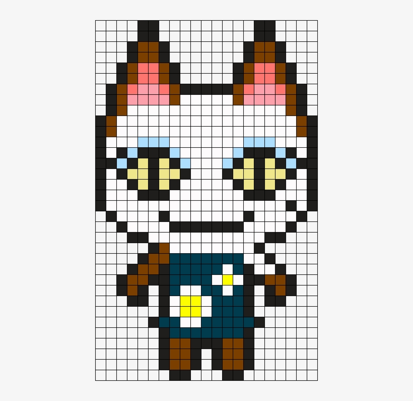 Animal Crossing Olivia Perler Bead Pattern / Bead Sprite - Bead, transparent png #5539744