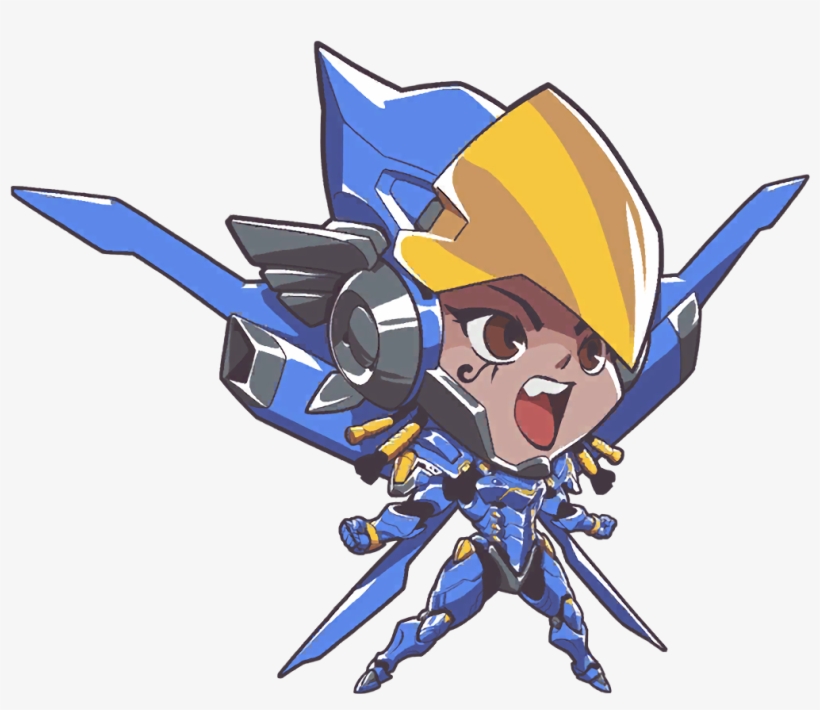 Overwatch Pharah Png - Overwatch Pharah Cute Spray, transparent png #5540000