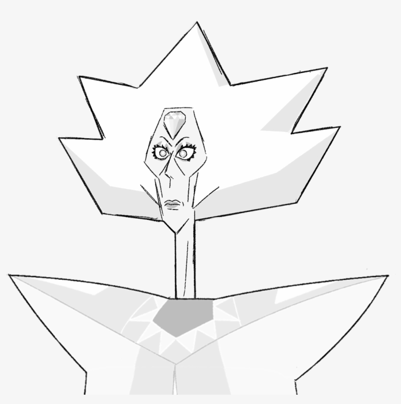 Ga Rodrigues On Twitter - White Diamond Steven Universe Transparent, transparent png #5541259