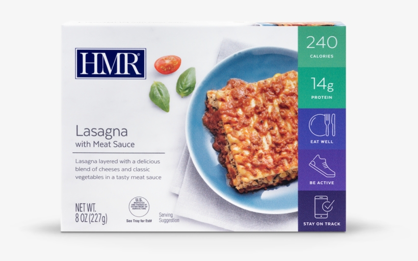 Picture Of Lasagna With Meat Sauce - Hmr Diet, transparent png #5542234