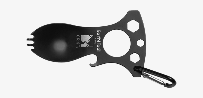 Columbia Knife & Tool Eat 'n Go Multitool - Crkt Eat'n Tool Multi-tool Black, transparent png #5542560