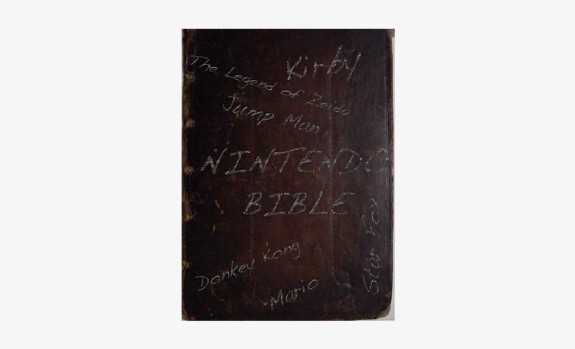 Nintendo Bible - Blackboard, transparent png #5543205