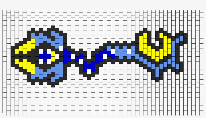 Star Seeker Keyblade Peyote Bead Pattern - Keyblade Perler Bead Pattern, transparent png #5543859