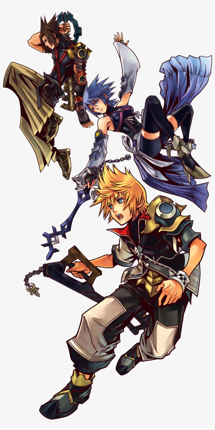 8 - Kingdom Hearts Bbs Art, transparent png #5543974