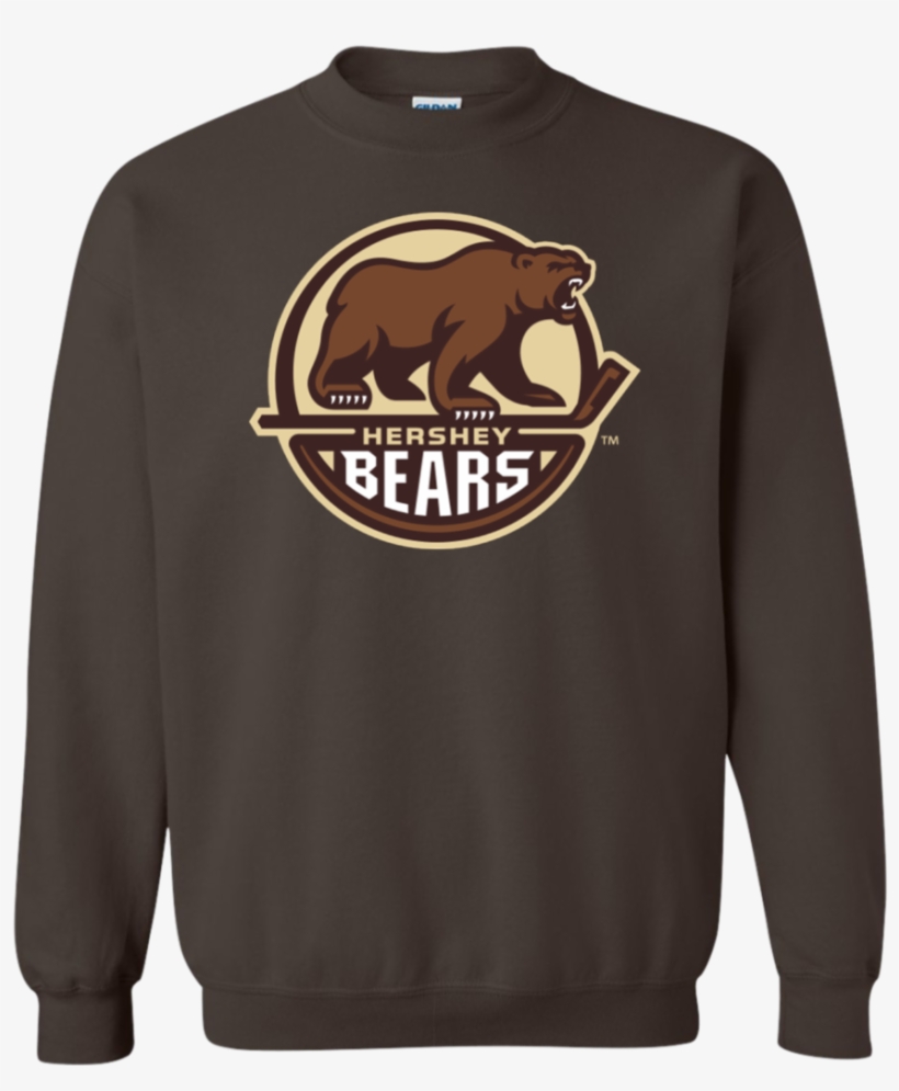Hershey Bears Primary Logo Adult Crewneck Pullover - Hershey Bears, transparent png #5545463