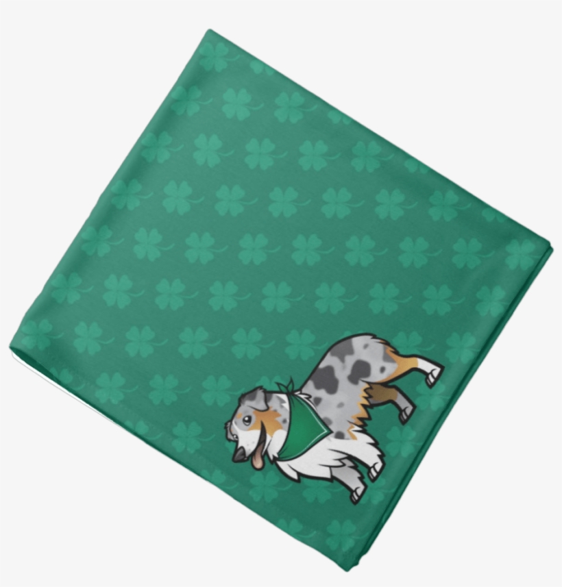 Lucky Australian Shepherd Bandana - Australian Shepherd, transparent png #5545519