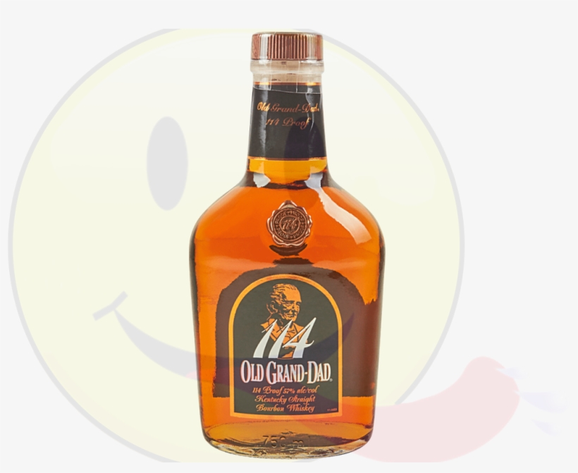Old Grand Dad Bourbon Whiskey 114@ Barrel Strength, transparent png #5545842