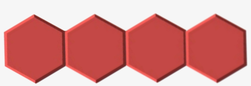 Shapes Design Orange Hexagon Original Image From Vipsho - Design, transparent png #5546783
