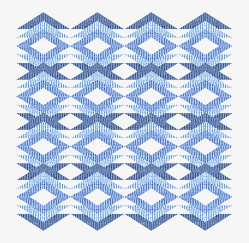 Fabric, Texture, Geometric, Blue, Shades, Shapes, Hues - Wool, transparent png #5547193