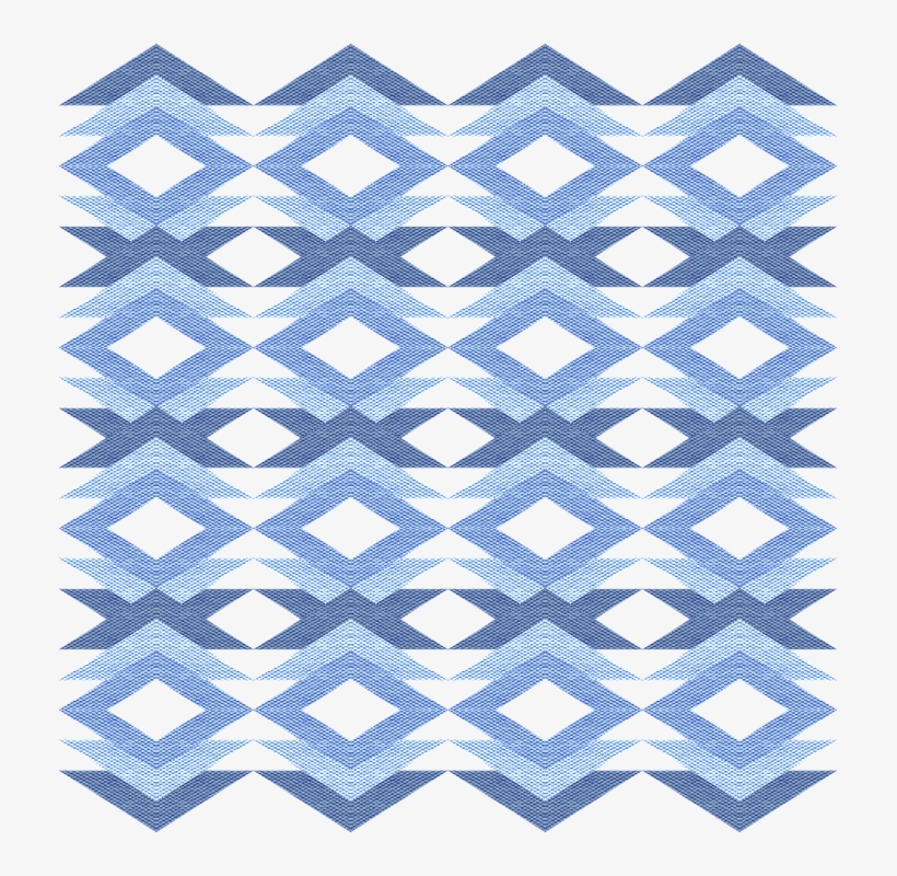 Fabric, Texture, Geometric, Blue, Shades, Shapes, Hues - Wool, transparent png #5547193