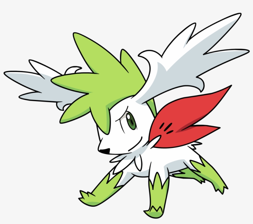 492shaymin Sky Forme Dp Anime 3 - Sky Shaymin, transparent png #5547194