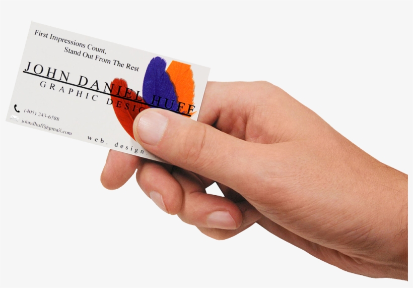 Hand Card Png - Hand Holding Card Png, transparent png #5547498