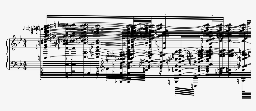 Print - Sheet Music, transparent png #5548096