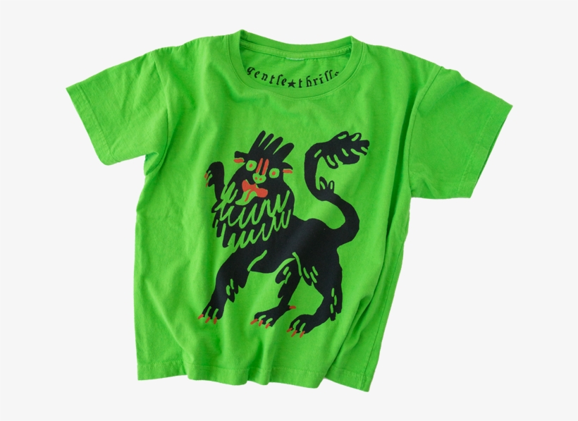 Dumb Lion Tee In Lime Dumb Lion Tee In Lime - Lime, transparent png #5549194