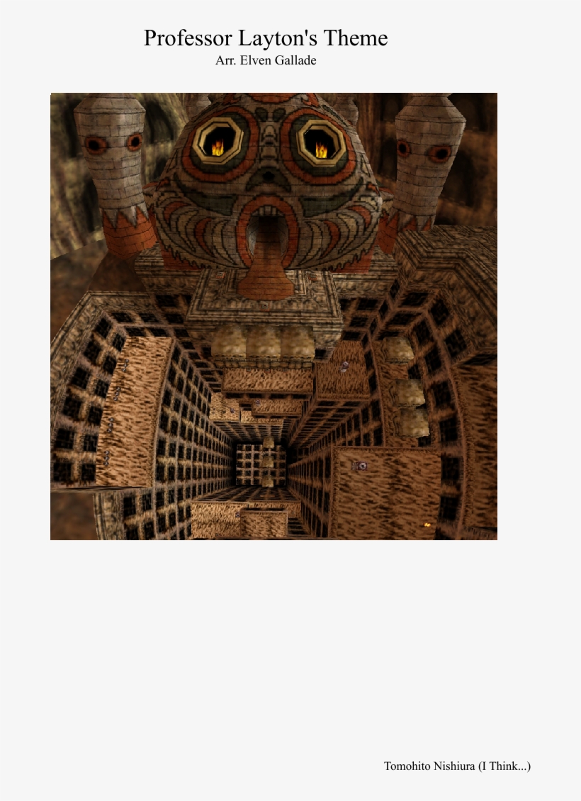 Print - Stone Tower Majora's Mask, transparent png #5550542