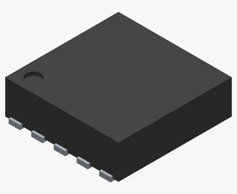 Tps7a9001dskt - Texas Instruments - 3d Model - Small, transparent png #5550761