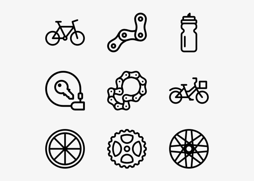 Bicycle & Components - Bicycle, transparent png #5550975