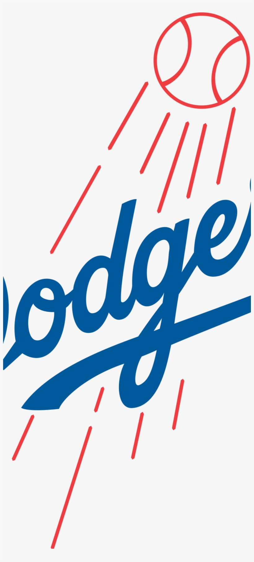 Iphone Xs Dodgers Wallpaper - Dodgers Stickers, transparent png #5552261