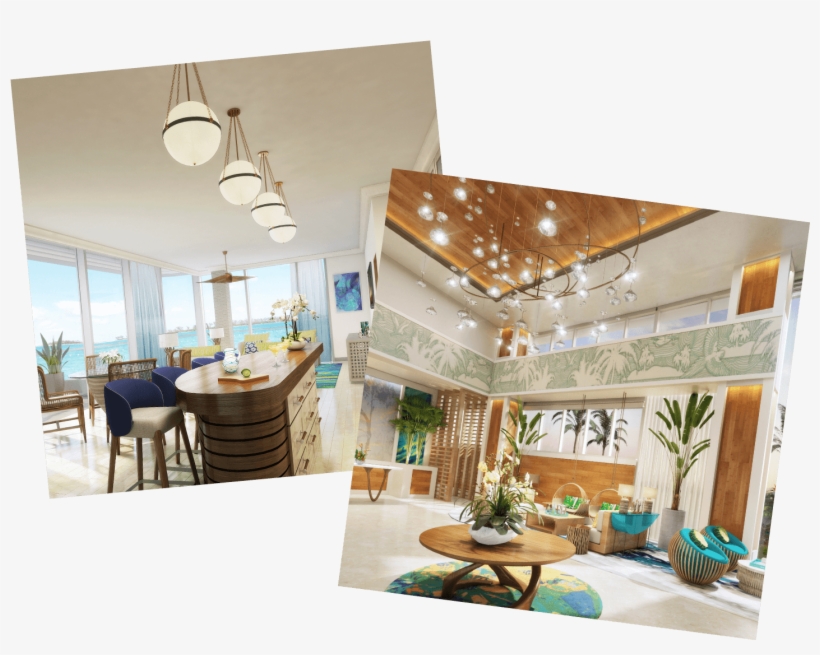 Collage Of Lobby And Kitchen - Kitchen, transparent png #5552526
