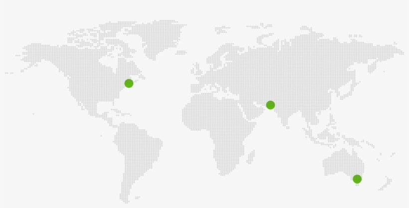 World-dotted - World Map, transparent png #5552783