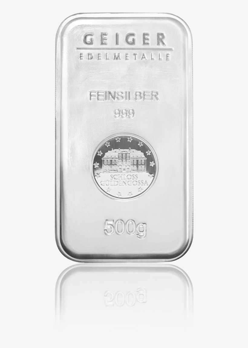 Silver Bar Security Line 500 G - Silberbarren Geiger Edelmetalle, transparent png #5553933