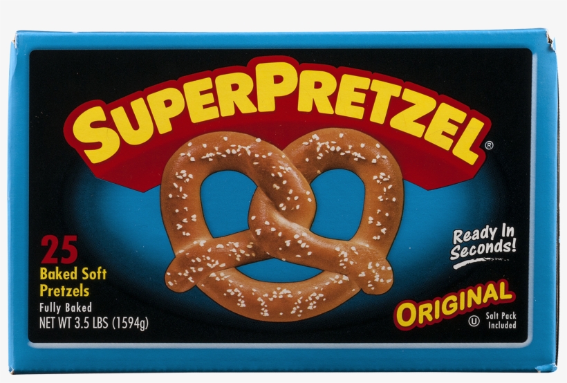 Superpretzel Original Fully Baked Soft Pretzels - Superpretzel Soft Pretzel, transparent png #5554128