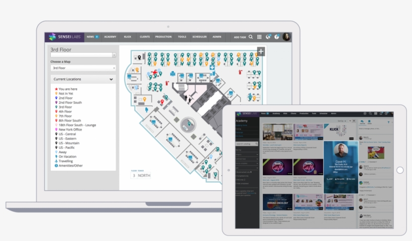Seating Map And Baseball Card Shown On Two Devices, transparent png #5554285
