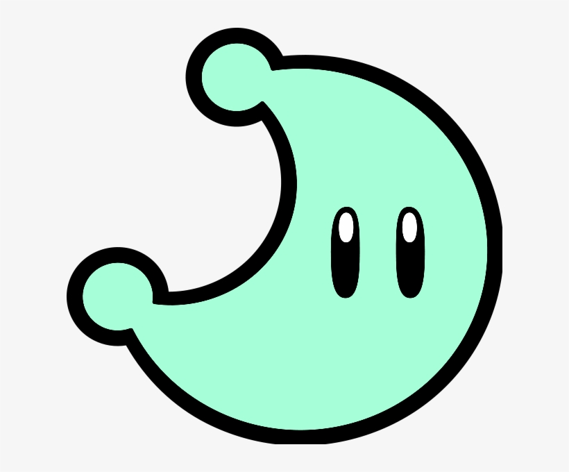 Moon Orbit - Super Mario Odyssey Power Moon, transparent png #5554721