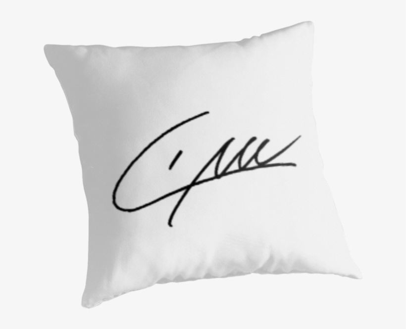 Liam Payne Signature - Throw Pillow, transparent png #5555175