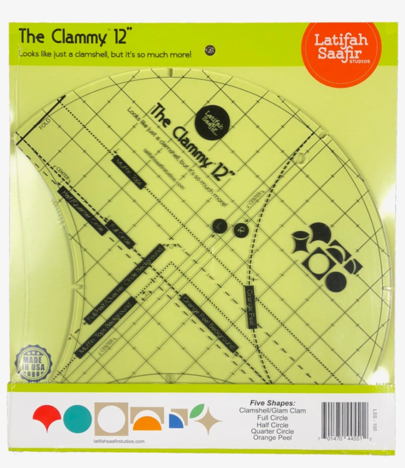 The Clammy 12" Clammy 12 Inch Template By Latifah Saafir Studios (lss