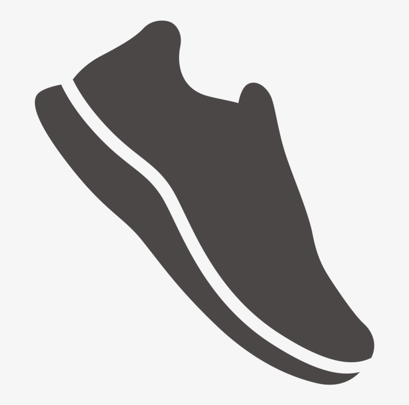 Athletic Shoe Icon - Shoe Icon Transparent, transparent png #5557171