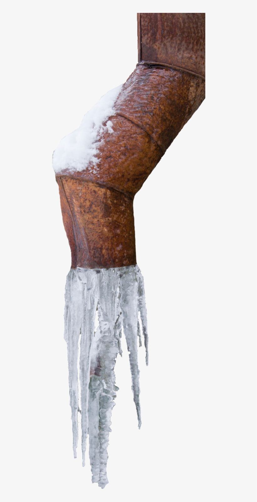 What To Do When Pipes Burst And How To Avoid Them In - Icicle, transparent png #5558774
